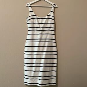 J.Crew Women’s Striped Midi Dress